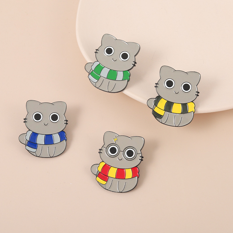 Fashion Style Fashion Pin Cat Alloy Plating Unisex Brooches