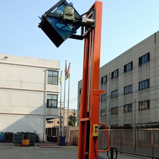 Beijing all-electric dumping and turning truck full-automatic oil drum truck stacking high dumping truck remote control forklift feeding truck in stock