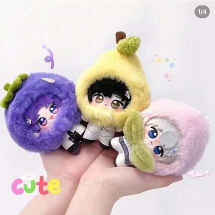 High-Appearance Value Headgear for 10cm Cotton Dolls, Cute 10cm Doll Clothes, Eggplant Fruit Cotton Doll Outfits High-Appearance Value Headgear for 10cm Cotton Dolls, Cute 10cm Doll Clothes, Eggplant Fruit Cotton Doll Outfits