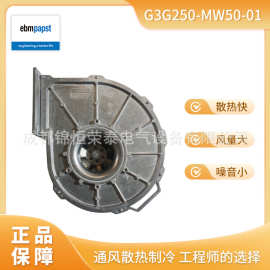 德国ebmpapst燃气锅炉离心风机G3G250-MW50-01烟尘净化器风扇