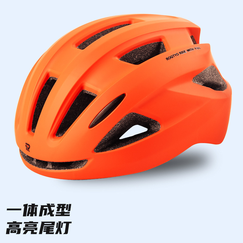 Casco de bicicleta para hombres, bicicleta de montaña, equilibrio de carretera, lámpara trasera, sombrero de casco para mujeres, equipo de bicicleta