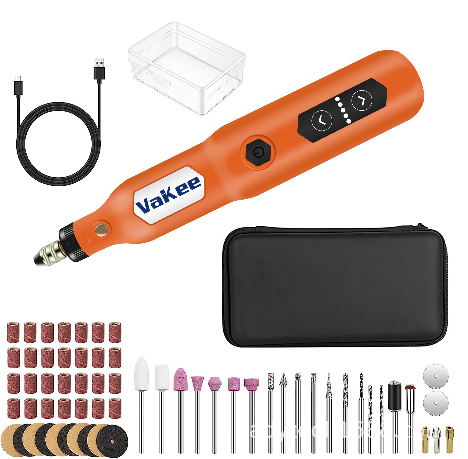 Mini molino eléctrico de control de velocidad transfronterizo, carga inalámbrica, máquina de pulir eléctrica tipo bolígrafo de mano, tallado, corte y pulido de jade