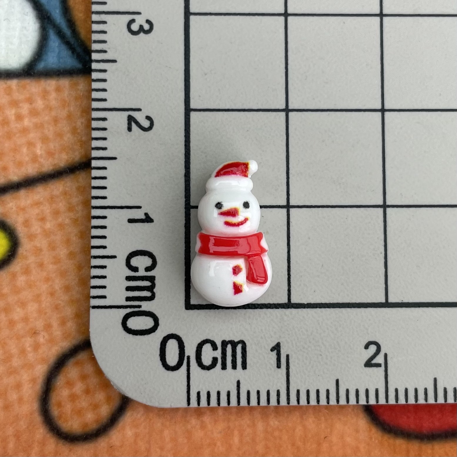 Mini crema pegamento borde a juego Navidad superficie brillante tamaño pequeño resina accesorios bolsa de regalo árbol de Navidad joyería de uñas