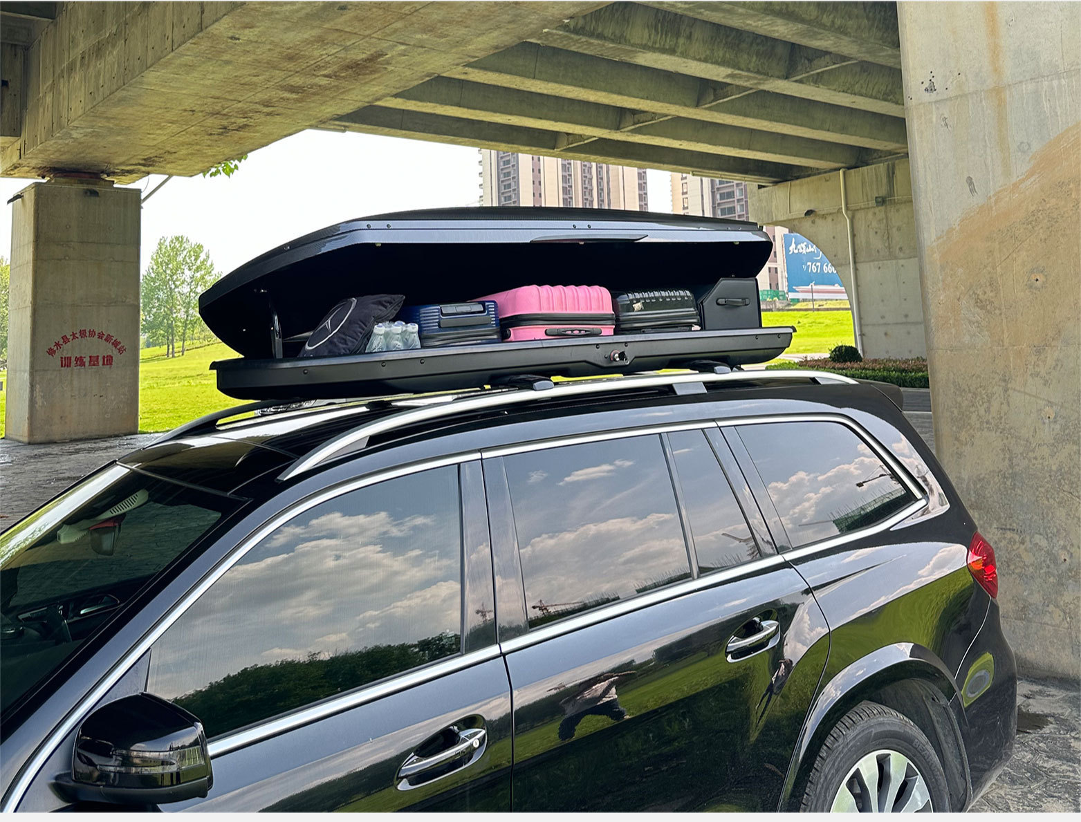 Roof Box Suv Universal Car Roof Box Luggage Rack Suitcase Large Capacity Wholesale