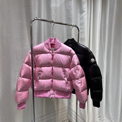 M25秋冬新款百搭休闲立领拉链棒球羽绒服保暖外套