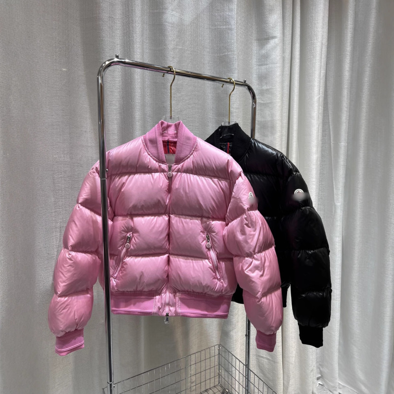 M25秋冬新款百搭休闲立领拉链棒球羽绒服保暖外套|undefined