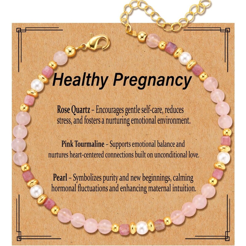 Cross-Border New Style Women's Natural Healing Crystal Bracelet to Relieve Anxiety, Health and Wellness, Pregnancy Blessing Jewelry Gift Cross-Border New Style Women's Natural Healing Crystal Bracelet to Relieve Anxiety, Health and Wellness, Pregnancy Blessing Jewelry Gift