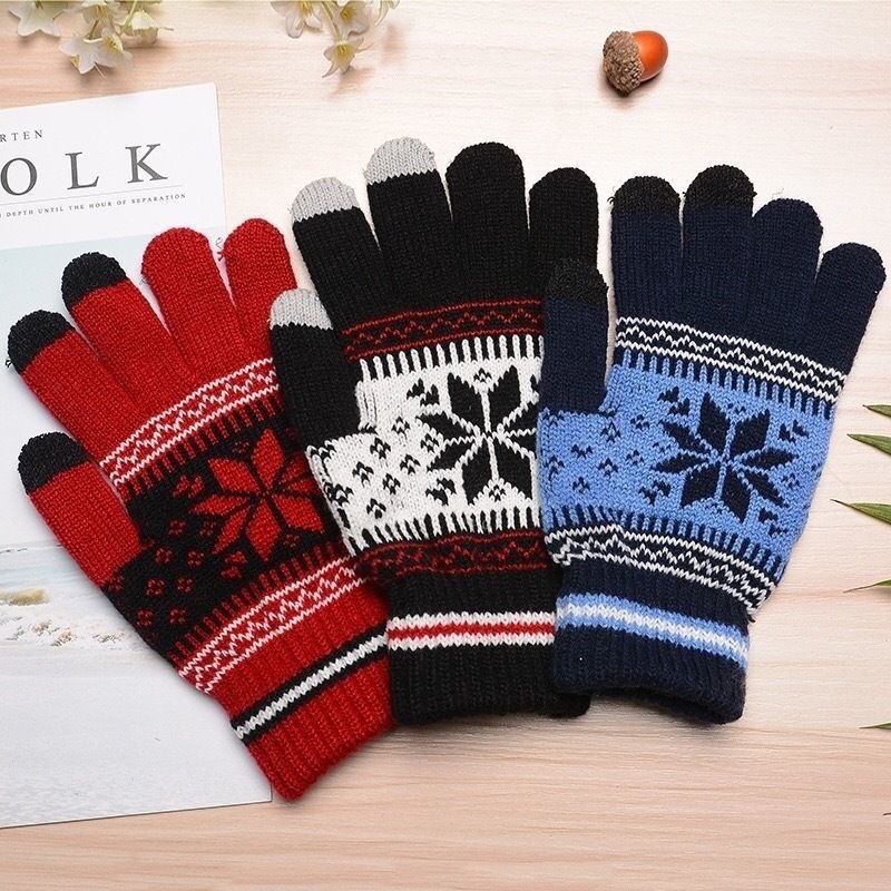 Touchscreen Gloves Red