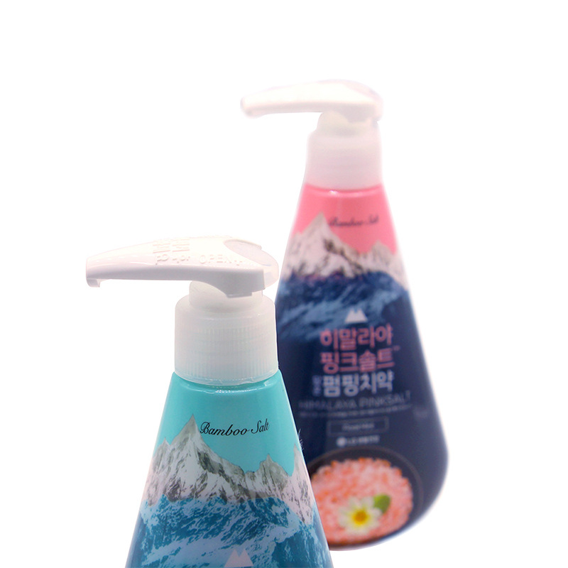 LG Himalaya Ice Blue Mint Pink Floral Single-Press Liquid Toothpaste 285g