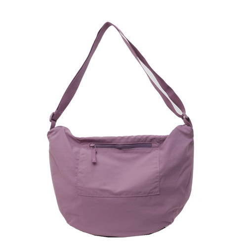 Bags for women new style single shoulder crossbody dumpling bag large capacity tote women's bag solid color Ruiying versatile nylon bag trendy