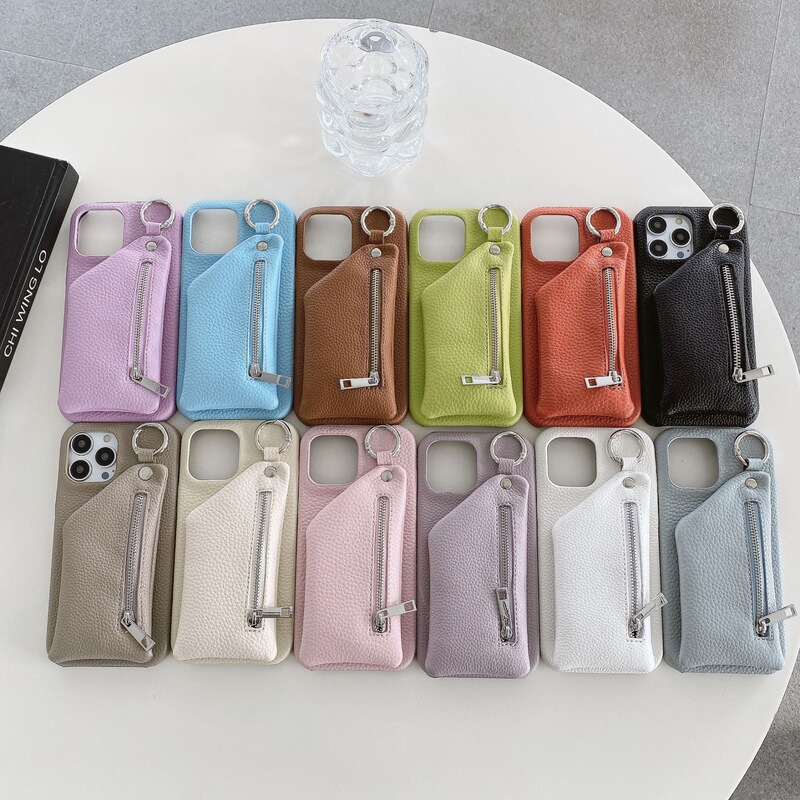 Japanese and Korean Style Coin Purse Card Holder Phone Case Suitable for iPhone 16 Case Apple 15 Pro Max Protective Cover 12 for Women Japanese and Korean Style Coin Purse Card Holder Phone Case Suitable for iPhone 16 Case Apple 15 Pro Max Protective Cover 12 for Women