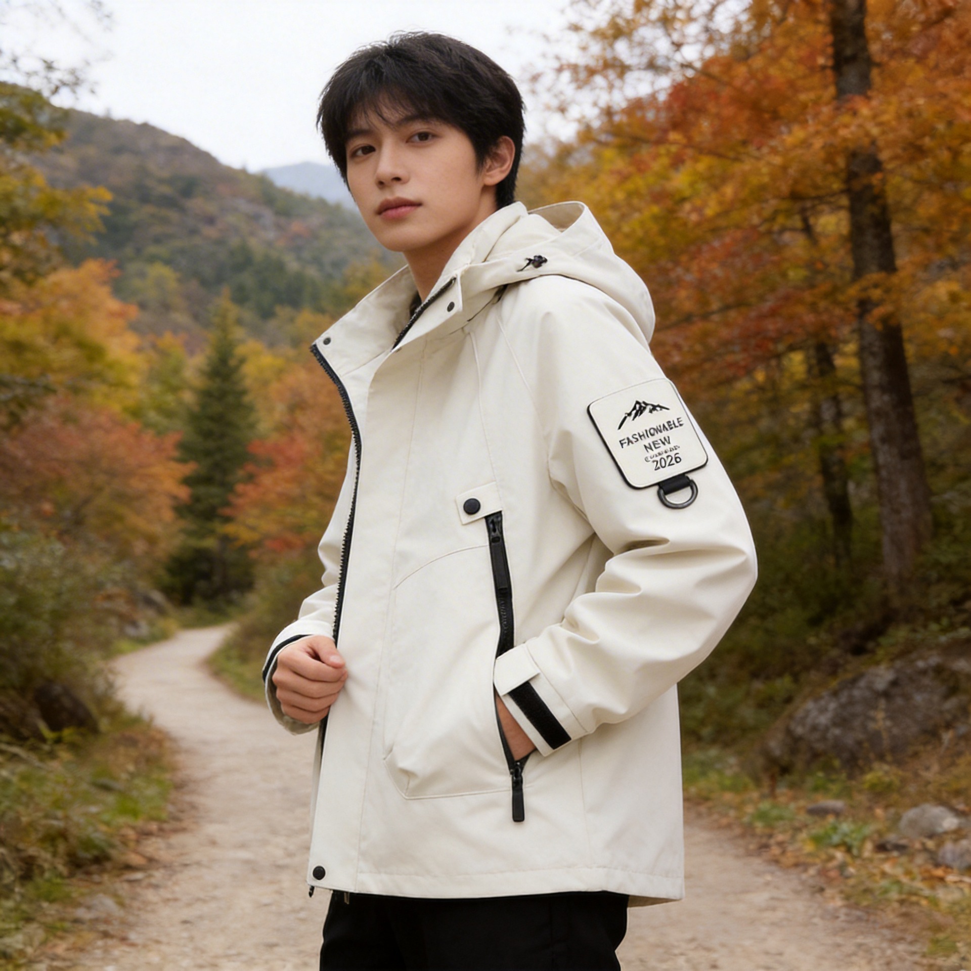 Men's and Women's Same Style 2026 New Windproof and Waterproof Three-In-One Mountaineering Jacket, Casual Wear for Sichuan-Xizang Travel