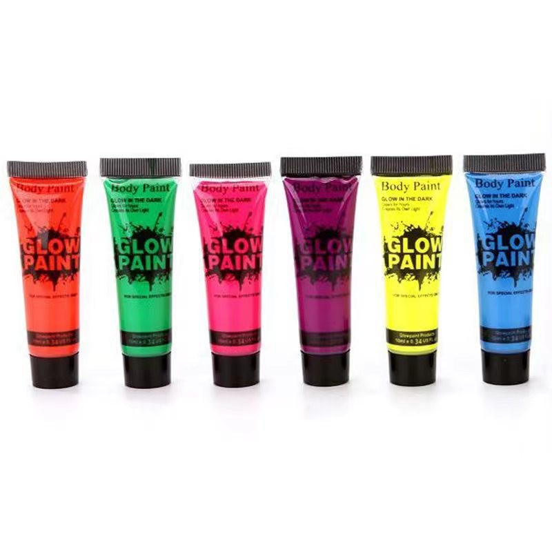 Bolsas de 25 ml * 6 colores (rojo, verde, rojo rosado, púrpura, amarillo, azul)