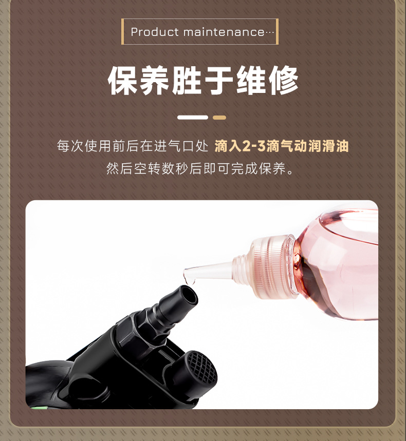 Weimar Pneumatic Grinder Air Sanding Paper Machine Industrial Grade High Speed Polishing Machine Car Beauty Waxing Dry Grinding Wholesale