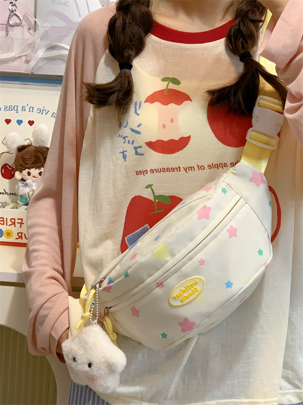 Cute Women's 2025 New Crossbody Bag Design Niche Single Shoulder Small Backpack Super Popular Bag Sports Chest Bag Waist Bag Cute Women's 2025 New Crossbody Bag Design Niche Single Shoulder Small Backpack Super Popular Bag Sports Chest Bag Waist Bag