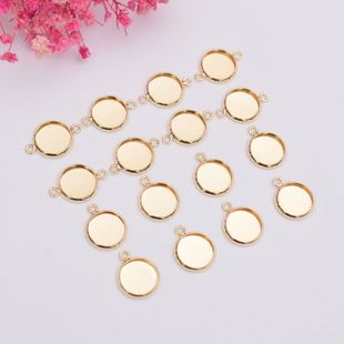 �F؛���l 14K����ɫ�A�ε��� diy�Ʒ������� ��ʯ�бP���