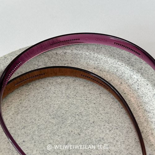 Japan and South Korea's new high-end, clear, non-slip, toothed glasses headband for going out, versatile, fine pressure hair headband, hair bundle