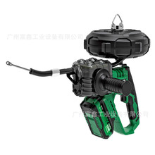 水电装修电线单人作业无极变速轻松过弯锂电无刷穿线机：CX-8010