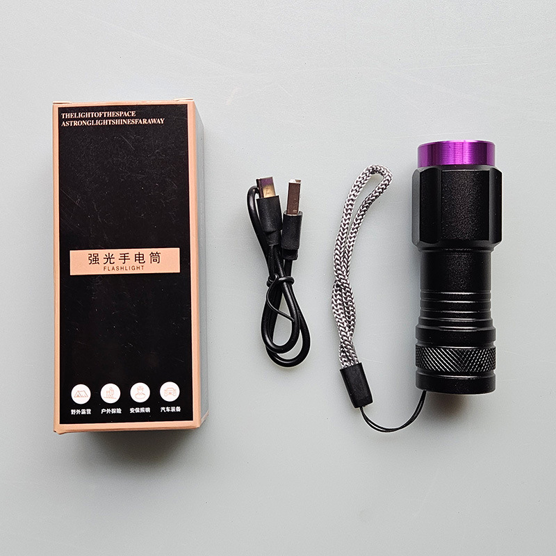 Lámpara ultravioleta UV detección de cuerpos extraños Lámpara ultravioleta 365nm Lámpara ultravioleta mini linterna fluorescente detección de escorpión
