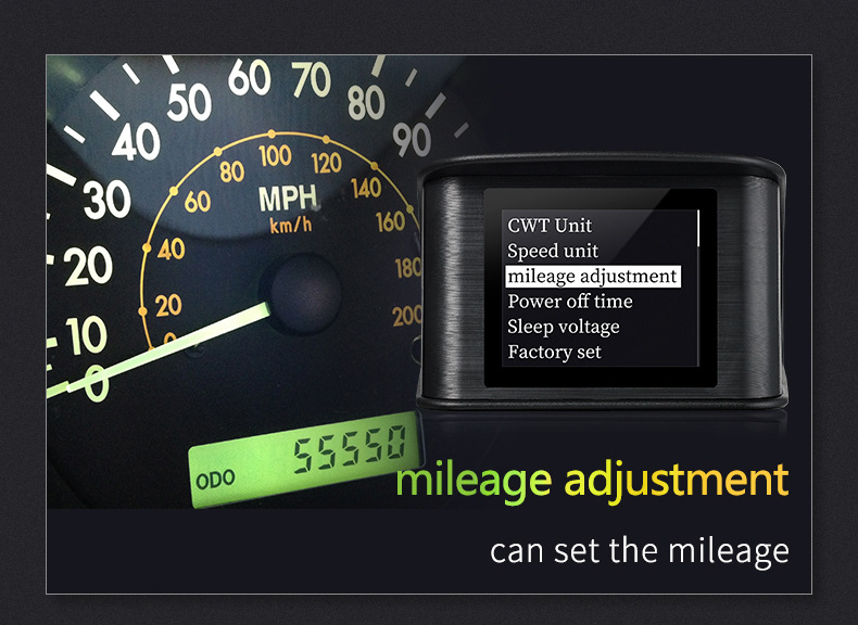 Auto-LCD-Displaygerät OBD2 Fahrzeugcomputer-Diagnosegerät HUD-Kopfabzugsdisplay P10