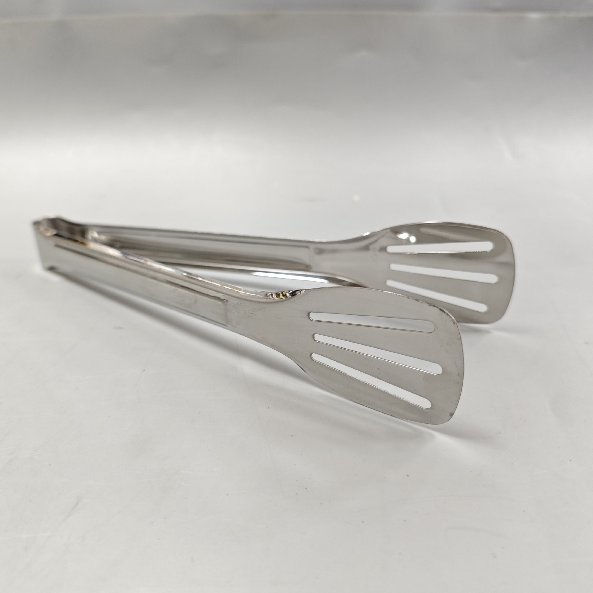 Pinza para Alimentos de Acero Inoxidable 201, Antideslizante y Antiescaldado para Cocina