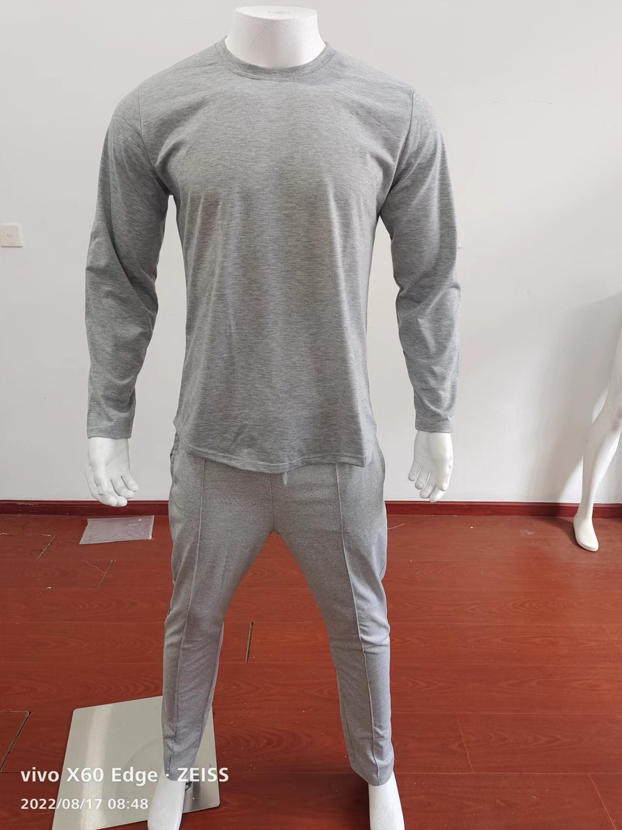 Men's Solid Color Pants Sets Men's Clothing display picture 9