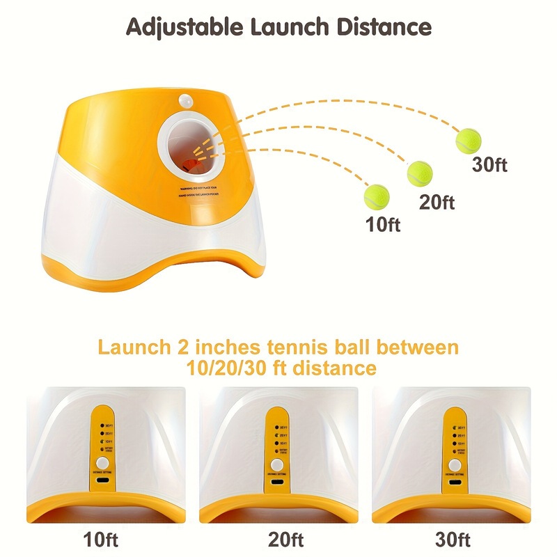 USB 充電式ドッグ ボール ランチャー – インタラクティブ アウトドア|undefined