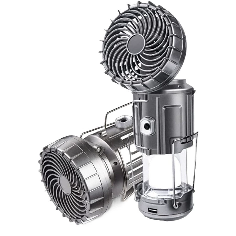 Многофункциональный солнечный кемпинговый вентилятор наружный конный фонарь палатка лампа с вентилятором складной сильный свет портативный свет