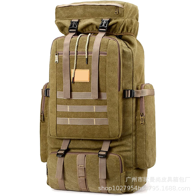 Tactics capacious waterproof backpack for camping for hiking for…