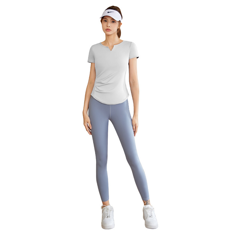 Juyi Tang nuevo set de yoga de verano transpirable correr fitness entrenamiento deportivo ropa de yoga para mujeres