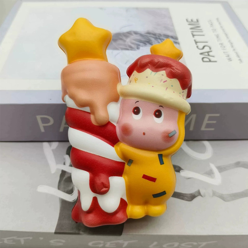 Esponja que sostiene una vela - 1 estrella