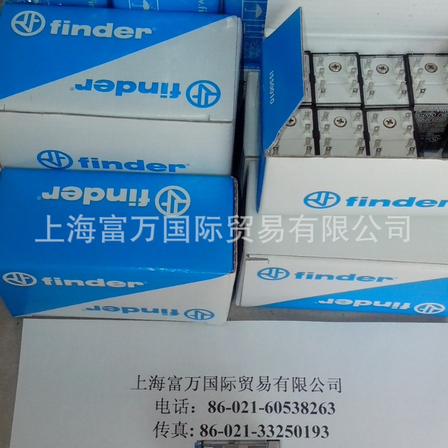 FINDER继电器55.34.9.024.00.4055.34.8.230.00.4060.13.9220.004