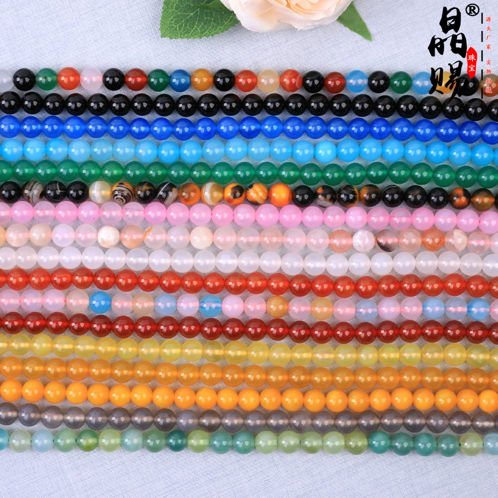 Органические агатовые бусины, аксессуары, браслет, 7A, DIY