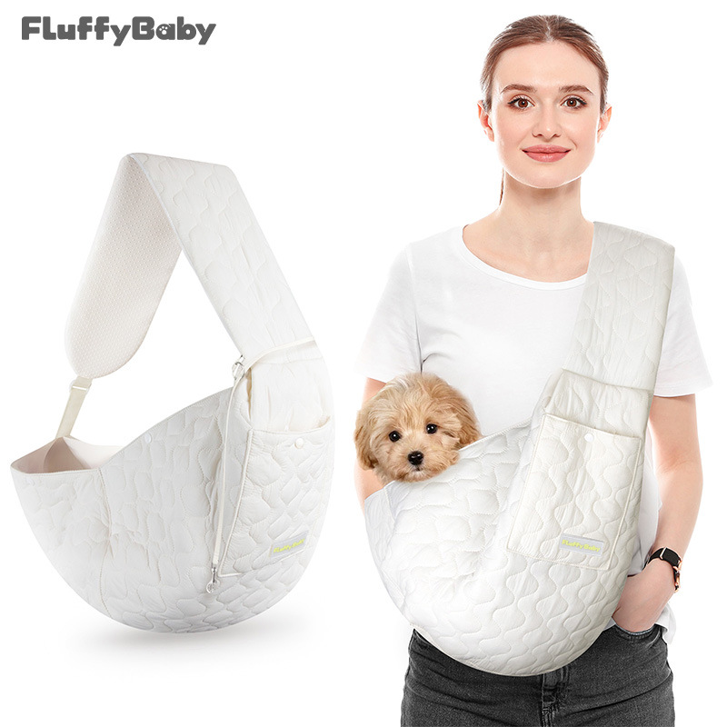 Сумка-переноска FluffyBaby бежевая