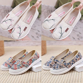 男式帆布鞋;女式布鞋;女式休闲单鞋