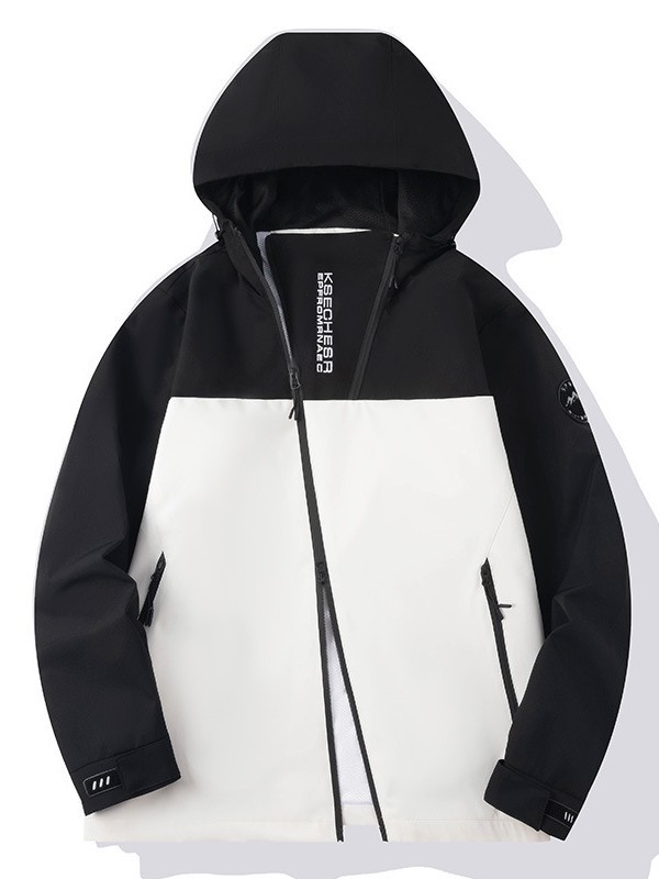 【新商品】春秋薄手ジャケット 男女兼用 スポーツジャケット 通気性 防水 配色デザイン|undefined