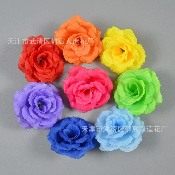Artificial rose flowers wholesale wedding flower wall landscape…