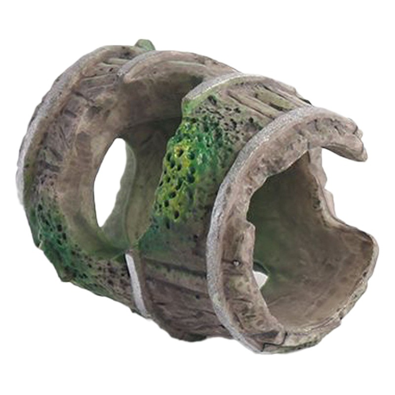 Adorno de barril de vino simulado, decoración para acuario, barril de madera de PVC, micro paisaje, nuevo estilo de pequeño barril de petróleo.