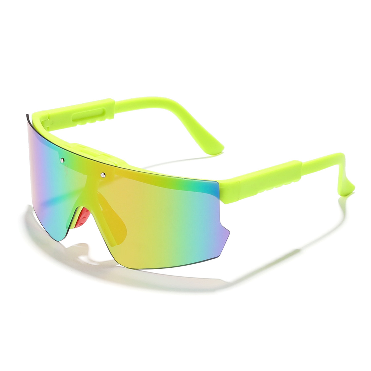 2024 Gafas deportivas de ciclismo al aire libre para niños transfronterizos Nuevas lentes personalizadas Gafas de sol para exteriores reversibles