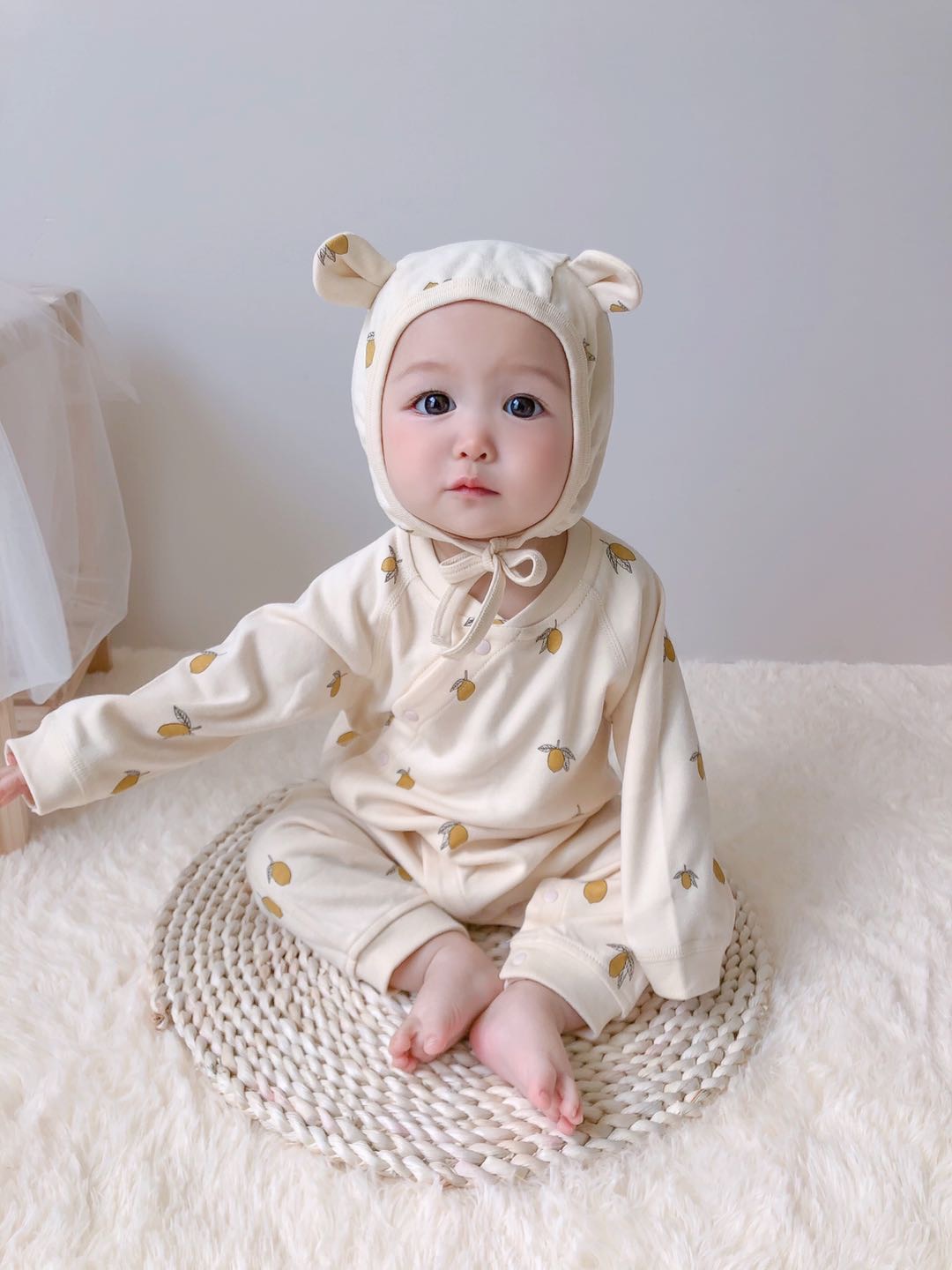Newborn baby clothes spring and autumn p...
