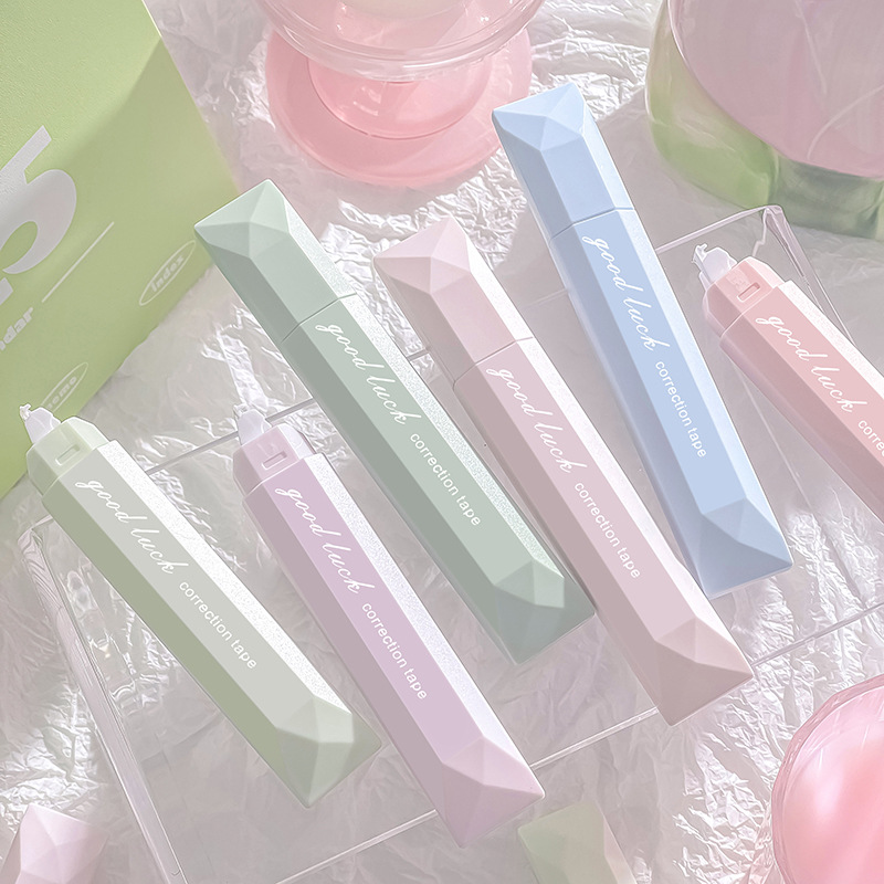 Cinturón de corrección de lápiz de color degradado Cinturón de corrección de corrección de pintura especial para estudiantes de alto valor Cinturón de corrección de gran capacidad suave