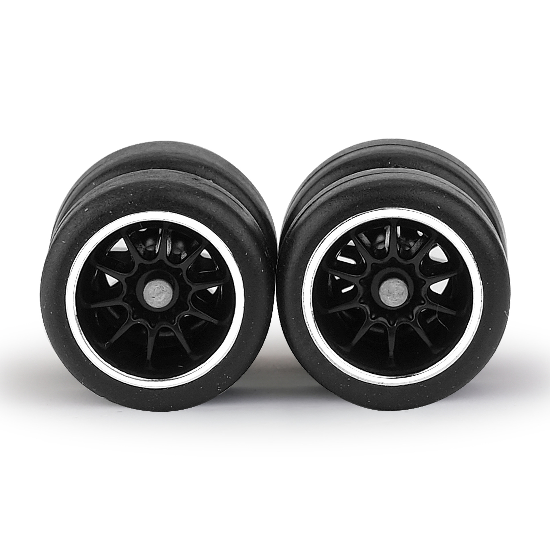 Hot Wheels Matchbox Domica 1/64 de nivel de entrada de aleación de coche modelo de modificación de la rueda de goma del neumático de goma cubo de la rueda