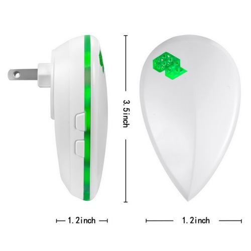 New foreign trade product ultrasonic mosquito repellent Indoor plug-in multi-functional insect repellent LED night light mouse repeller