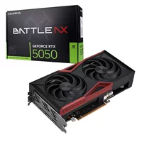 Графическая карта GeForce RTX 5050 DUO 8ГБ, двойной вентилятор охлаждения, киберспорт и дизайн
