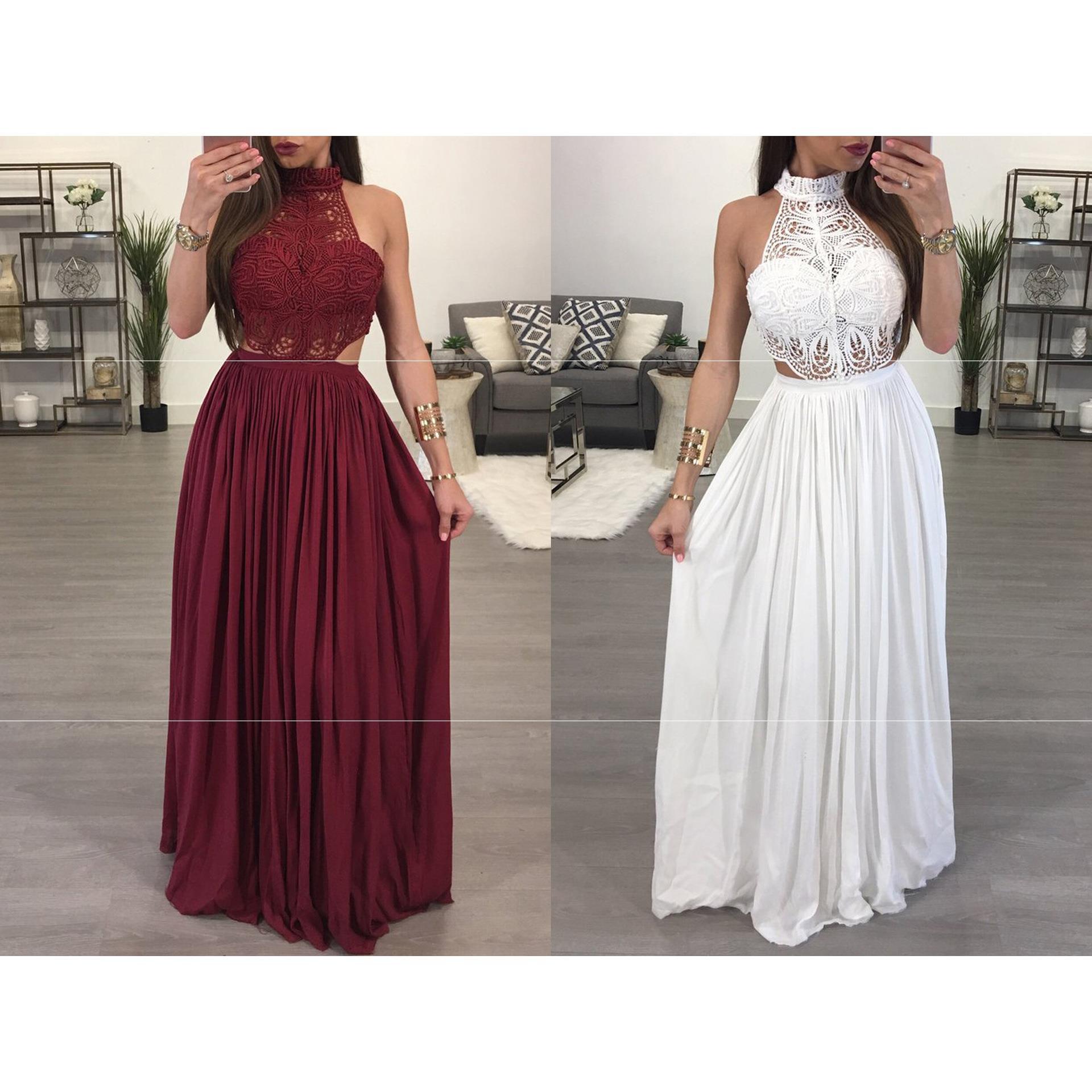 Long skirt dress dress bridesmaid dress