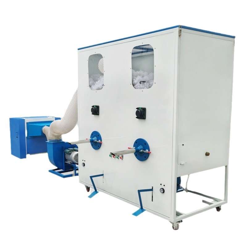 Máquina de llenado de algodón para muñecas, máquina de llenado de almohada de cáscara de trigo sarraceno, máquina de apertura de algodón de fibra corta de algodón PP
