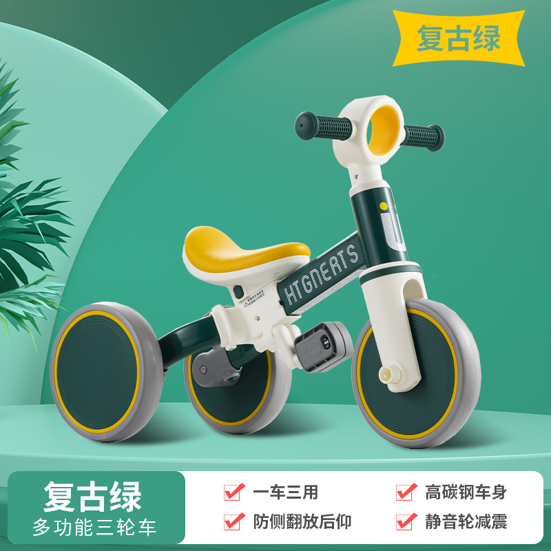 Bicicleta de equilibrio para niños 1-2-3 años Bicicleta dos en uno Bebé de 2 años