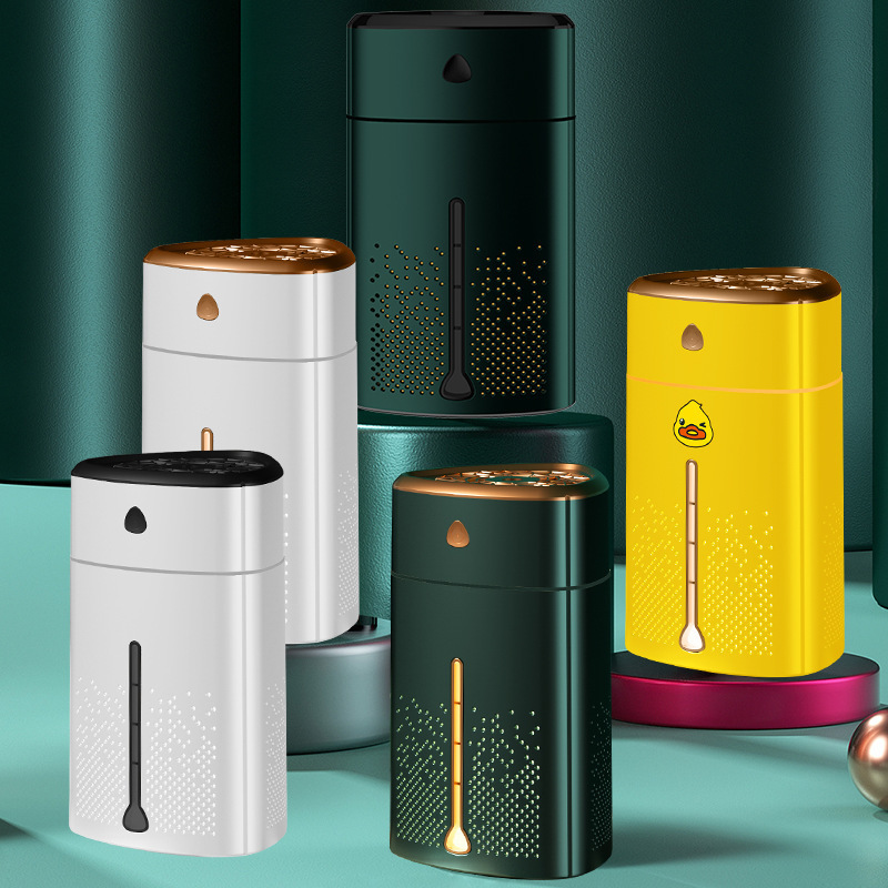 新しいクリエイティブ加湿器ホームデスクトップ大容量空気清浄機 USB アロマセラピーマシンアトマイザーショーボーダー|undefined