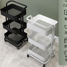 火罐推车理发店推车美容小推车美容院置物架多功能三层工具车