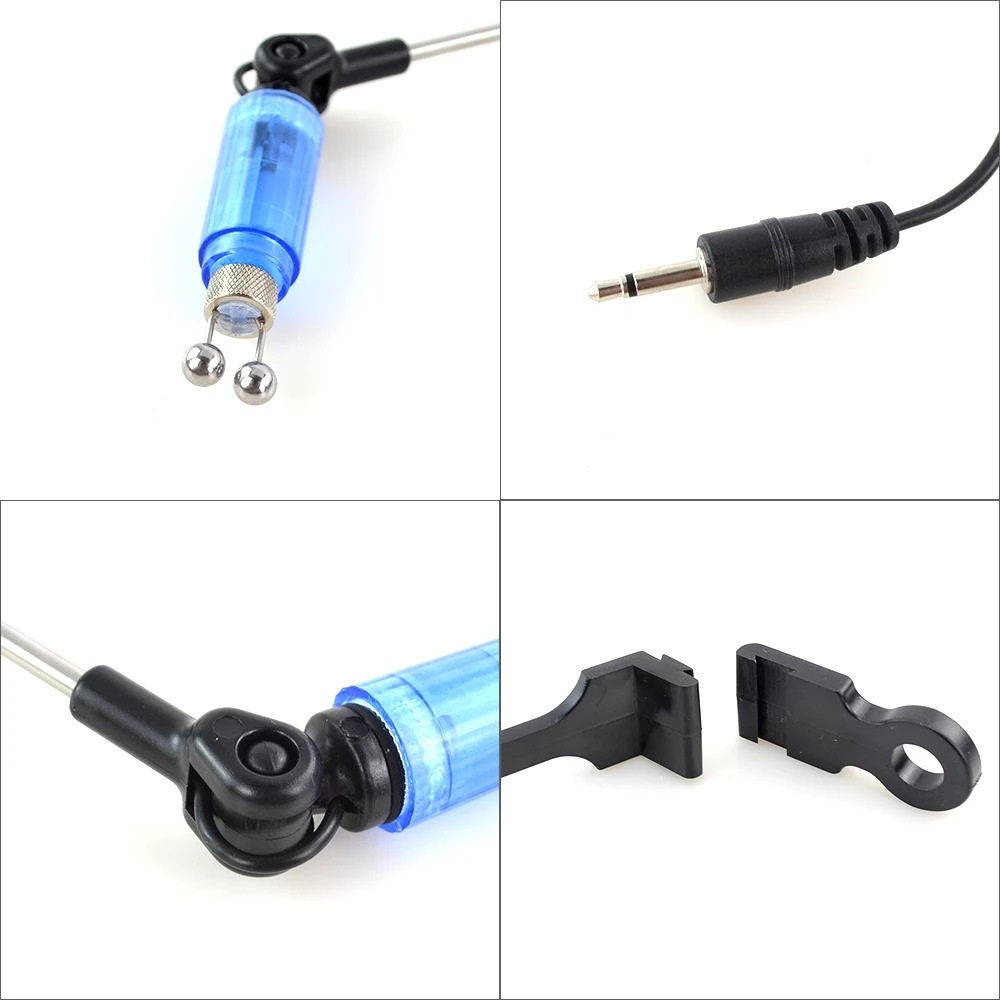 Grupo de pesca de estilo europeo transfronterizo, balanceador de pesca de carpa, contrapeso, destello de cuatro colores, accesorios de alarma de poste duro, suministros de aparejos de pesca